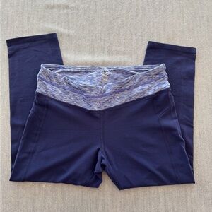 Champion C9 blue DuoDry performance crop leggings size medium
